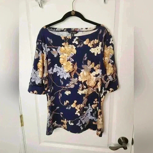 Plus size Lauren Ralph Lauren light knit top #29 - Picture 1 of 6